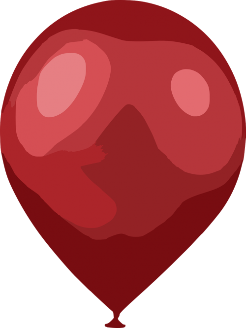 balloon red air