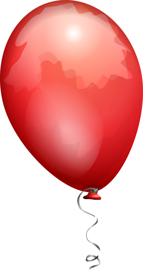 balloon red party