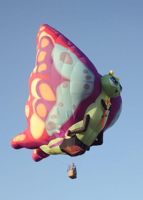 balloon hot-air balloon sky