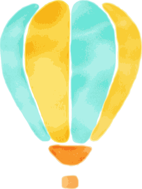 balloon  watercolor  design
