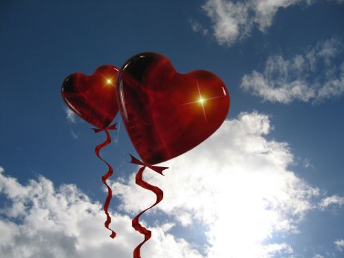 balloon loop heart