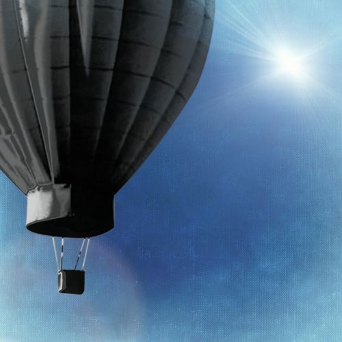 balloon hot air balloon ride sun