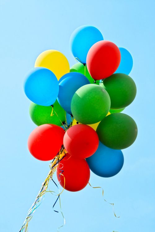 balloons party colorful