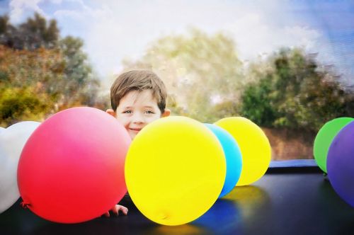 balloons boy celebration