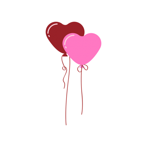 balloons valentine heart