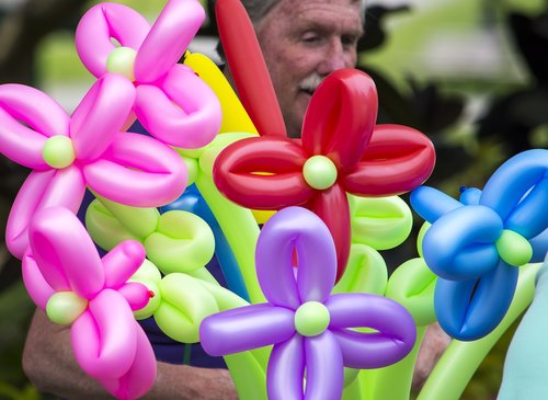 balloons  park  festival