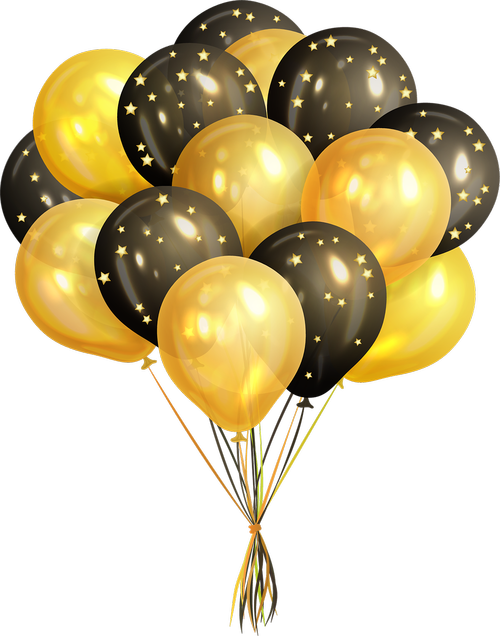balloons  confetti  celebration