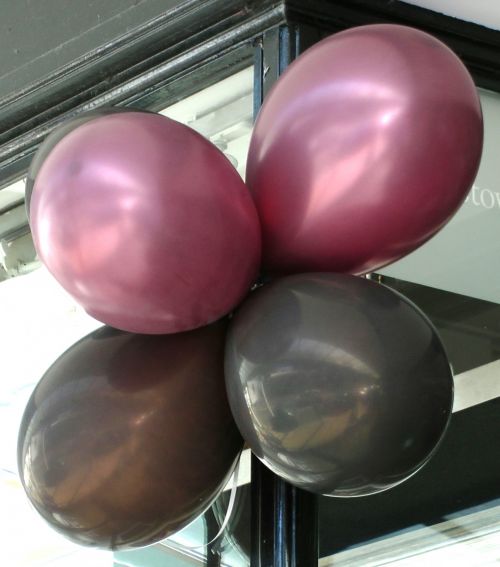 Balloons Outside A Shop