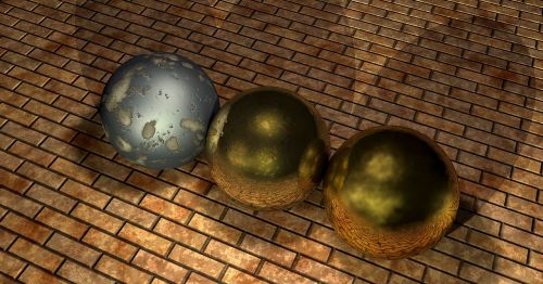 balls metal iron