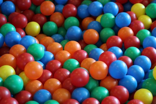 balls toy color
