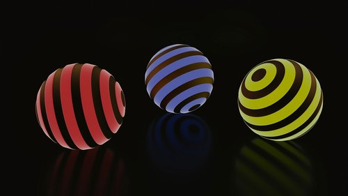 balls  round  light