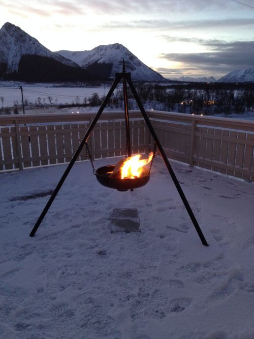 bålpanne campfire terrace