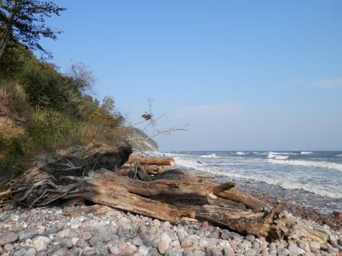 baltic sea cliff view