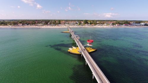 baltic sea kellenhusen sea bridge