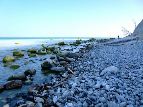 baltic sea beach stones