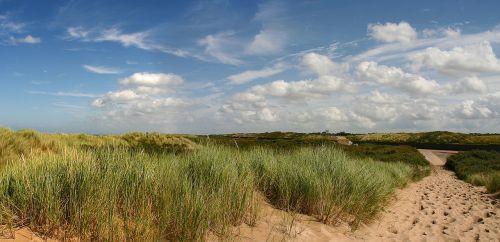 baltic sea dunes sky