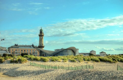 baltic sea  warnemünde  sea