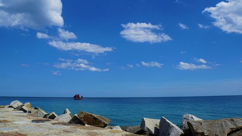 baltic sea  sailing vessel  salt water