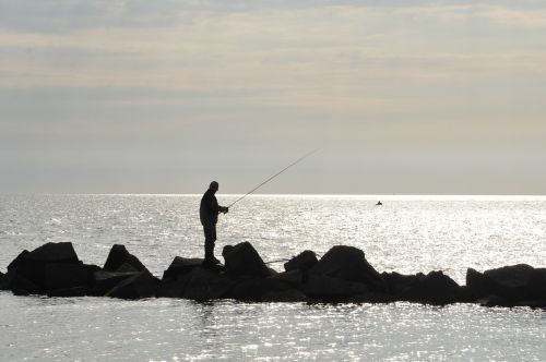 baltic sea angler sea