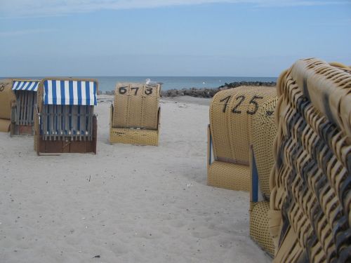 baltic sea beach chair beach