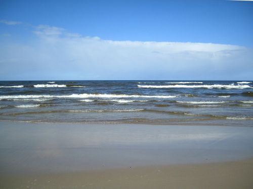 baltic sea beach sand