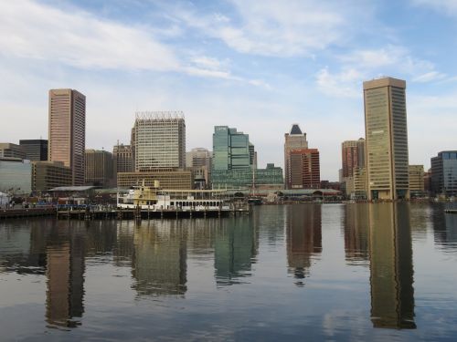 baltimore reflection water