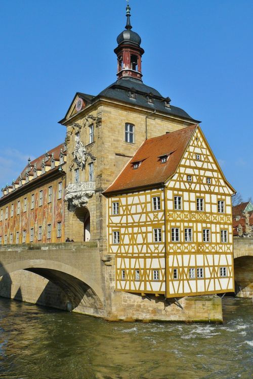 bamberg town hall city view rottmeister cottage