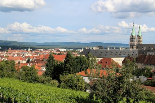 bamberg city view bavaria