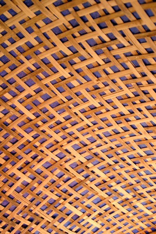 bamboo wattle roof
