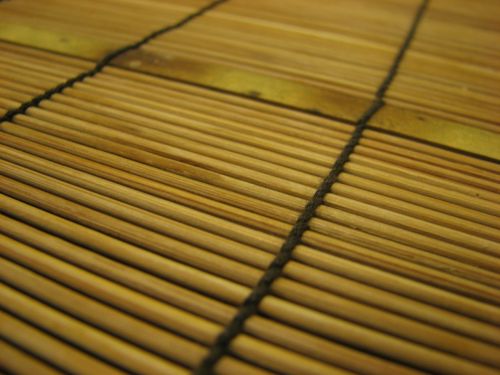 bamboo mat pattern