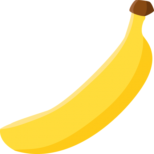 banana flat fruit