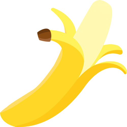 banana flat food