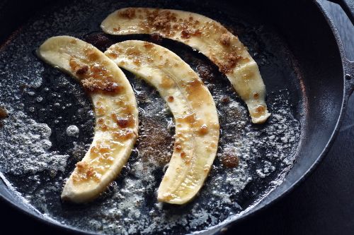 banana caramelized food
