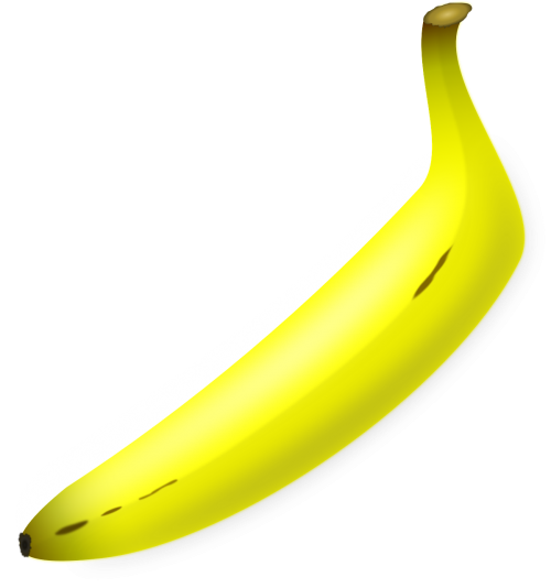 banana fruit yellow