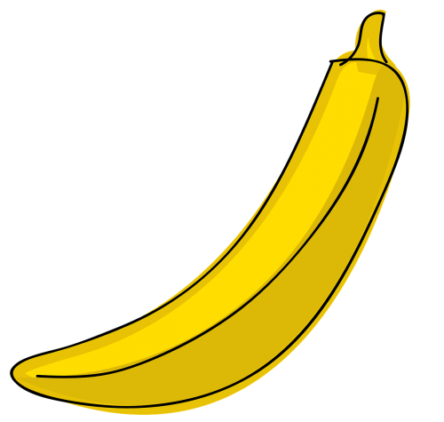 banana fruit cartoon