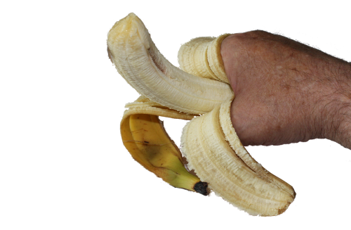 banana hand png