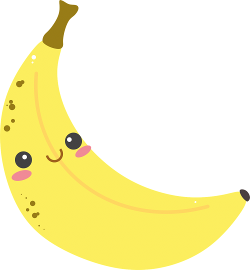 banana yellow sweet
