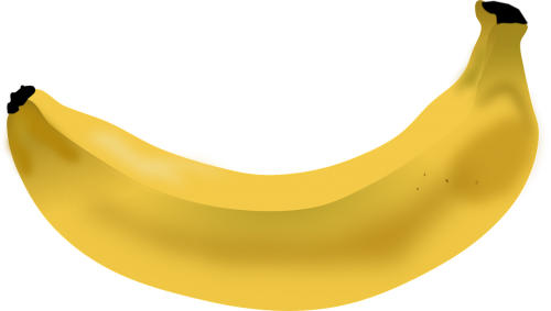 banana fruit yellow
