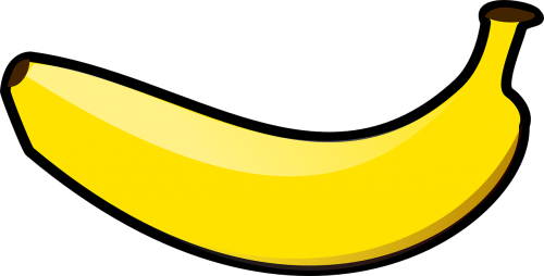 banana fruit yellow