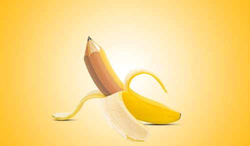 banana  pencil  yellow