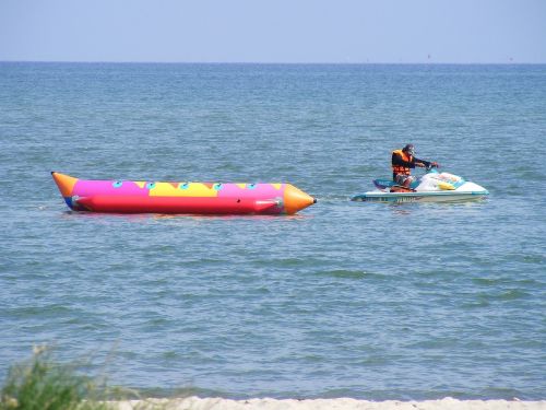 banana boat water sport sea
