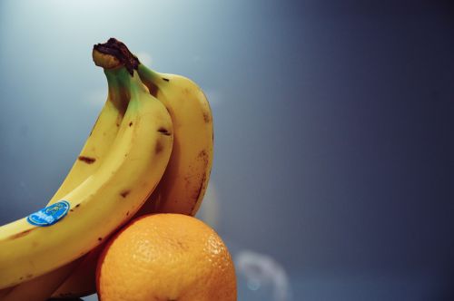 bananas orange fruits