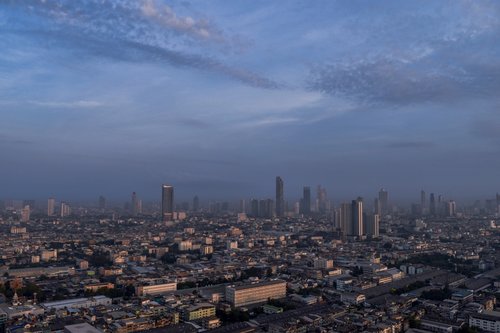 bangkok  view  thailand