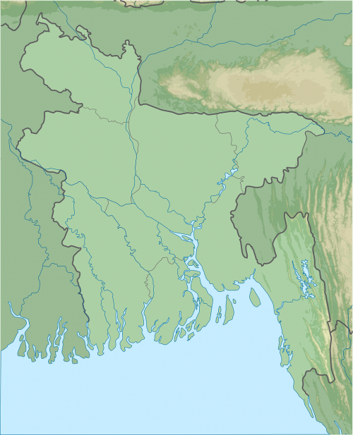 bangladesh physical map