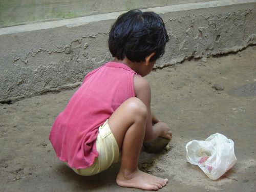 bangladeshi village child