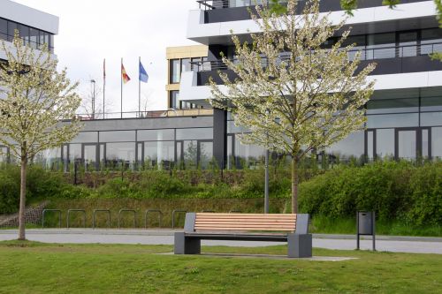 bank bench office