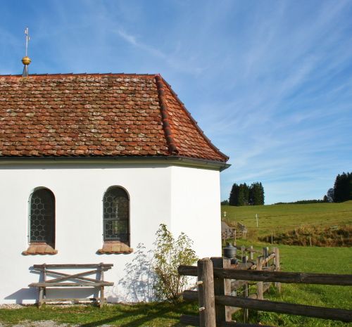 bank chapel autumn