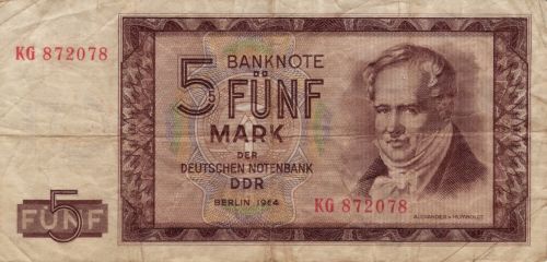 bank note ddr mark