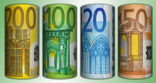bank note bills euro