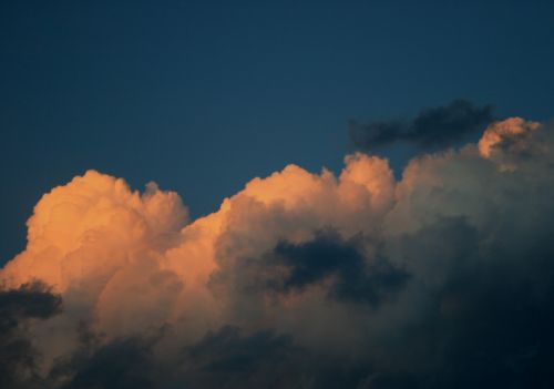 Bank Of Hazy Pink Cumulus